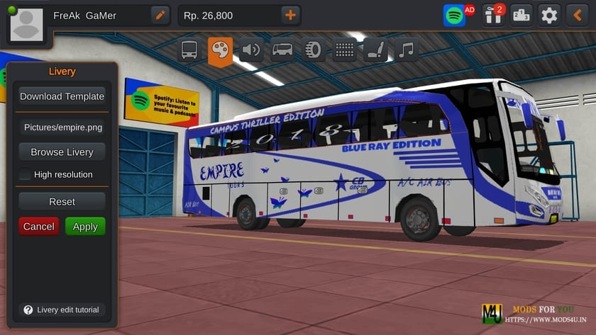 BUS ID Mods